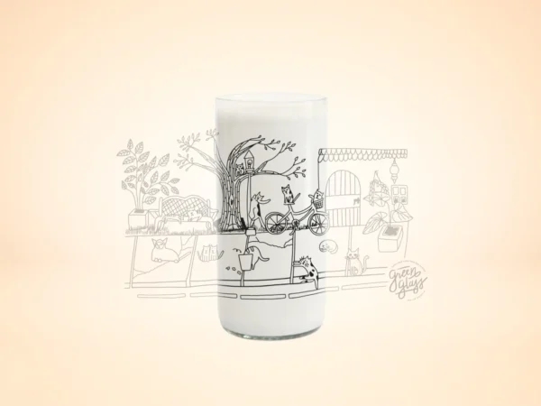 Cat Lover Juego de 6 Vasos Gatunos 500ML - Imagen 3