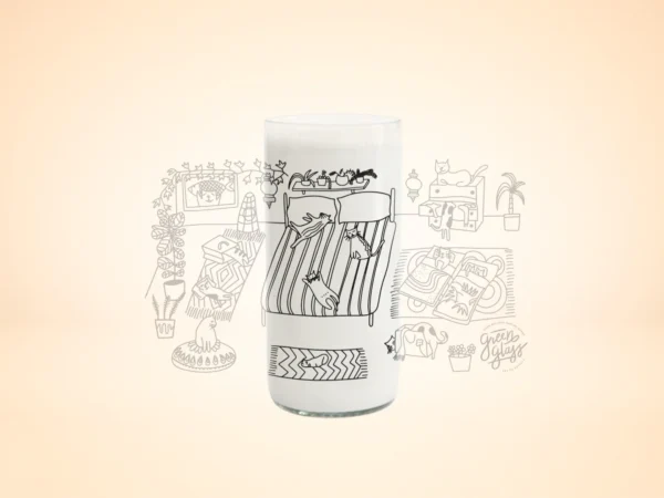Cat Lover Juego de 6 Vasos Gatunos 500ML - Imagen 6