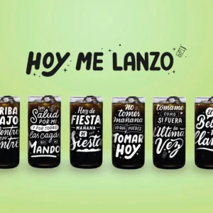 Hoy me lanzo Juego de 6 Vasos