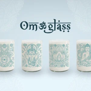 Om  Mini Glass Juego de 4 Vasos